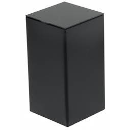 Quadratische Dosen: black square 100g, Art. 2039