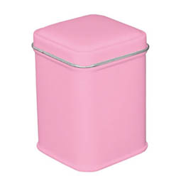 Prothesendosen: pink quadrat 25 g