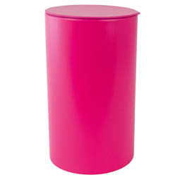 Aufbewahrungsdosen: pink rund 100 g	