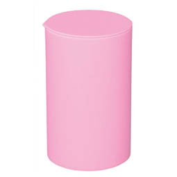 Logodosen: pink rund 100 g	
