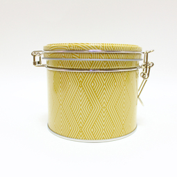 Easter tins: Crazy yellow