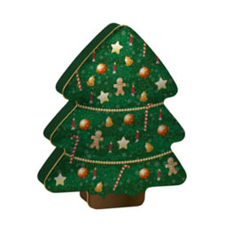 Eindrückdeckeldosen: Weihnachtsbaum; Artikel: 7070