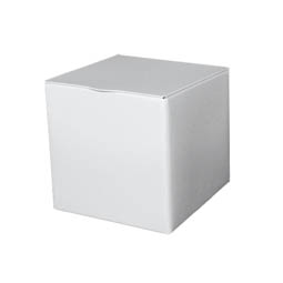 Vorratsbehälter: white square 50g