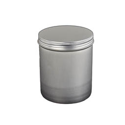 Aluminiumbehälter: Schraubdose Aluminium groß 500ml; Artikel: 9008