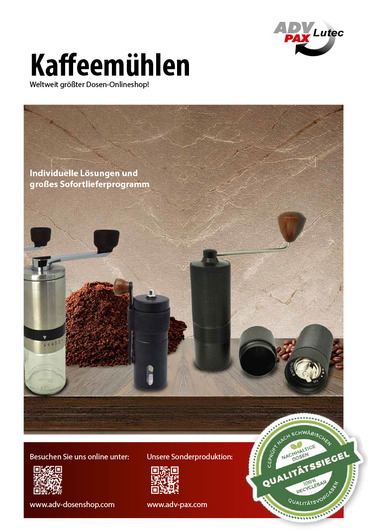 Kaffeemühlen Katalog downloaden