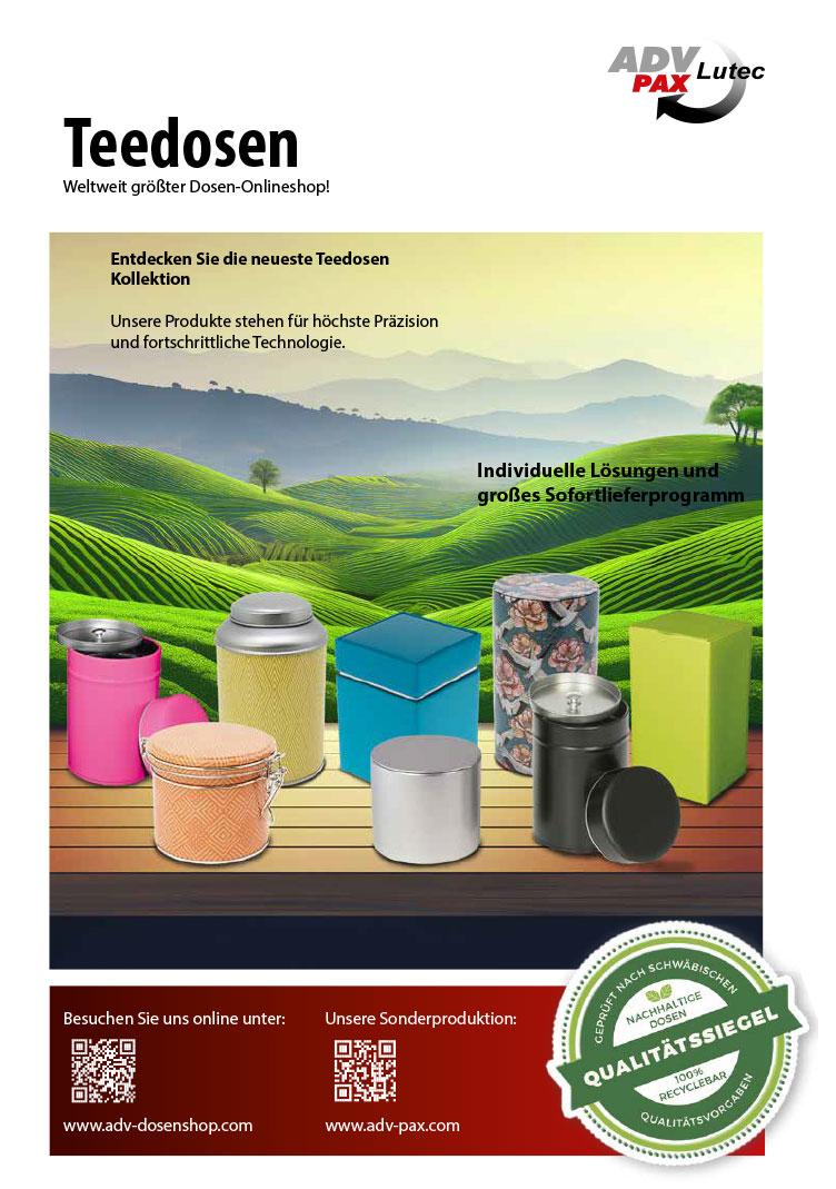 Teedosen Katalog downloaden