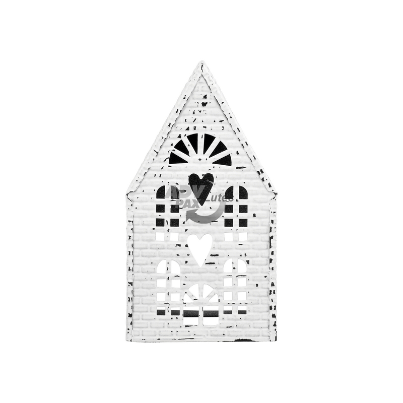 Windlichthaus aus Metall