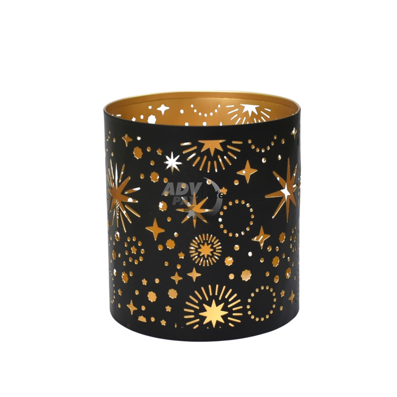 Teelicht Teelichtkerze Teelichthalter Windlicht Sternenfunkeln