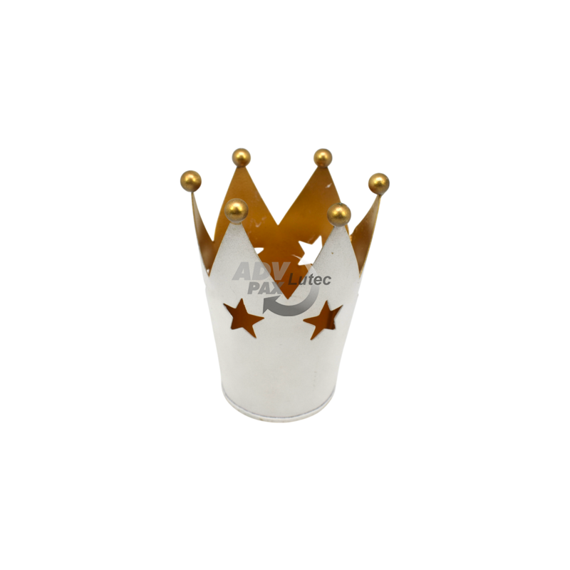 Teelicht Teelichtkerze Teelichthalter Windlicht Krone