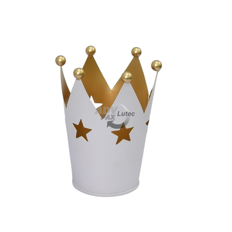 Teelicht Teelichtkerze Teelichthalter Windlicht Krone