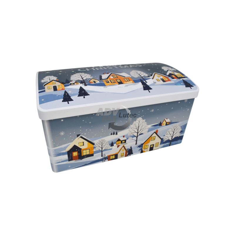 Truhendosen Geschenkdose Weihnachtsdosen Aufbewahrungsbox Vorratsdose Merry Christmas Truhe