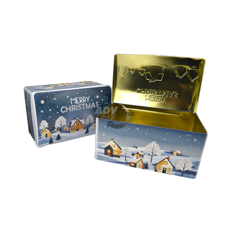 Truhendosen Geschenkdose Weihnachtsdosen Aufbewahrungsbox Vorratsdose Merry Christmas Truhe