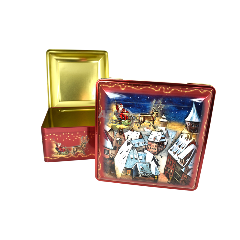 Keksdose X-Mas Truhe Nikolaus