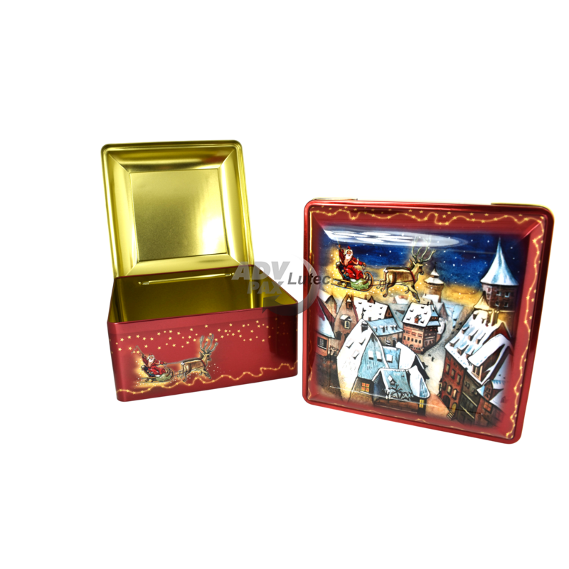 Keksdose X-Mas Truhe Nikolaus