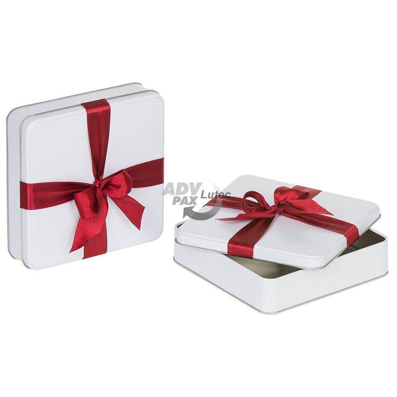 Geschenkdose red ribbon Geschenk