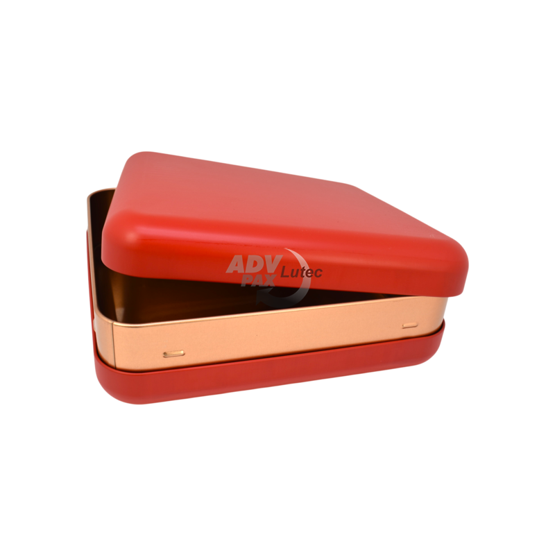 Vorratsdose Geschenkdose Premium Box Square Red