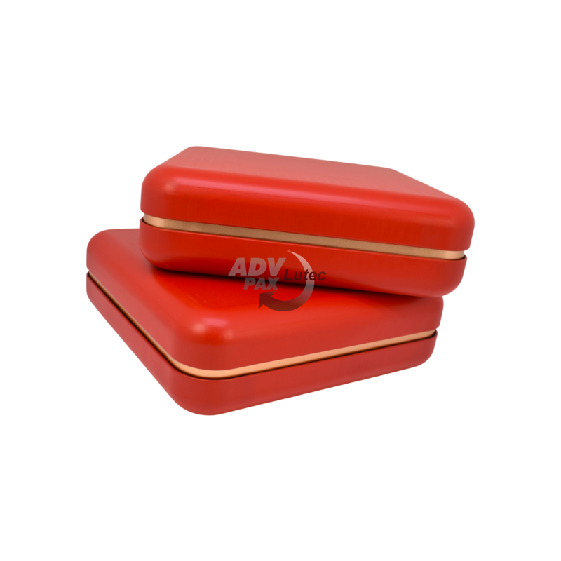 Vorratsdose Geschenkdose Premium Box Square Red