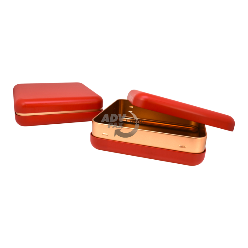 Vorratsdose Geschenkdose Premium Box Square Red