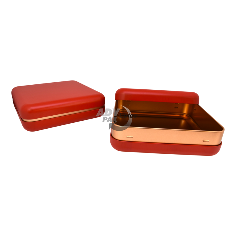 Vorratsdose Geschenkdose Premium Box Square Red