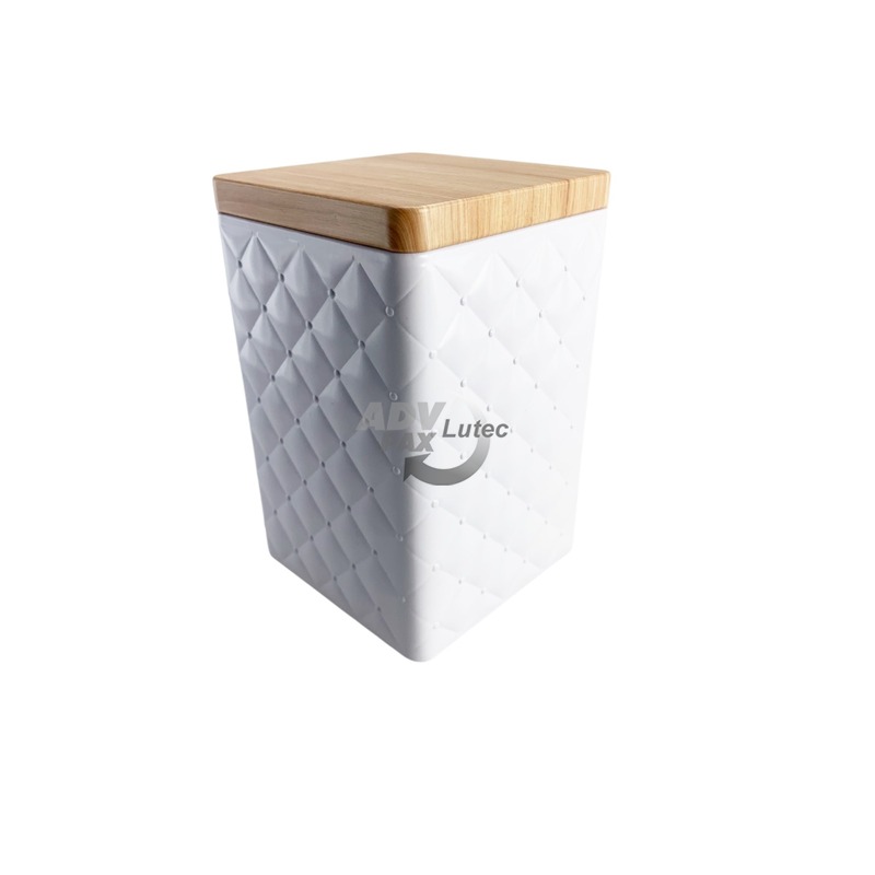 Quadratische Plug lid Dose