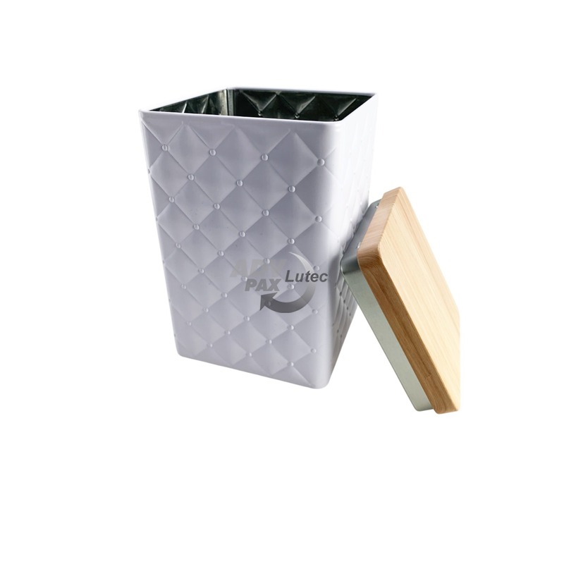 Quadratische Plug lid Dose