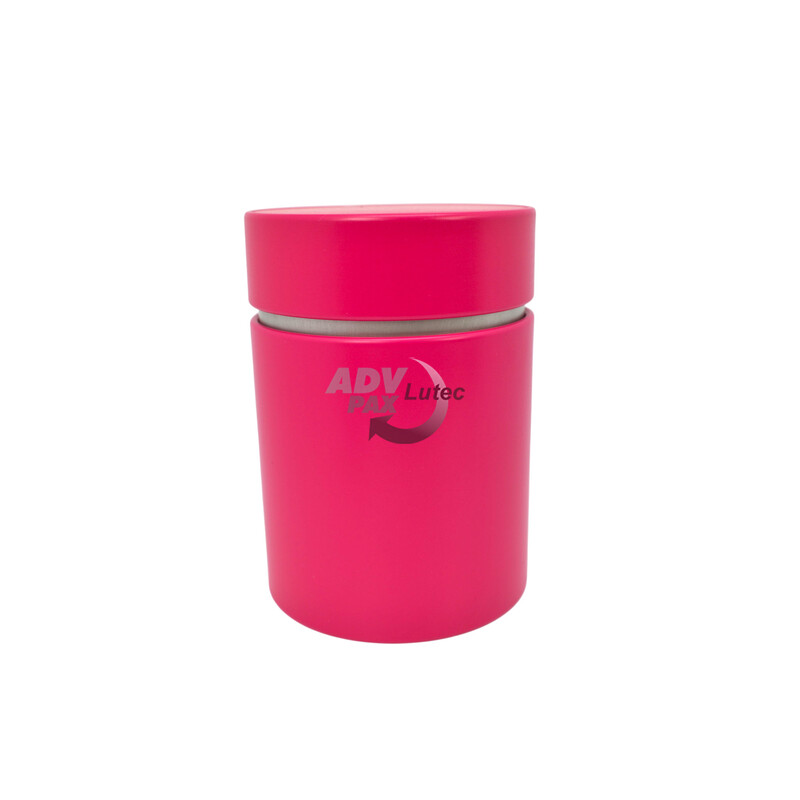 Teedose Teebehälter Vorratsdose pink special rund