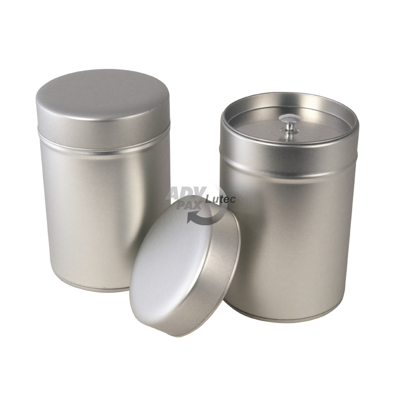 Teedose mit Aromadeckel big Double lid tin