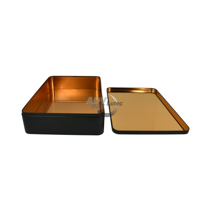 Geschenkdose Aufbewahrungsbox Vorratsdose Supreme Black L