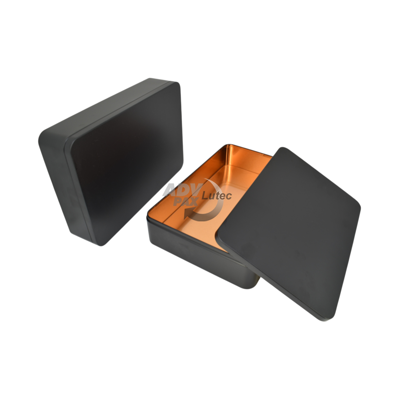 Geschenkdose Aufbewahrungsbox Vorratsdose Supreme Black L