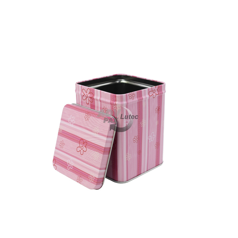 Teedose majka flower quadratisch