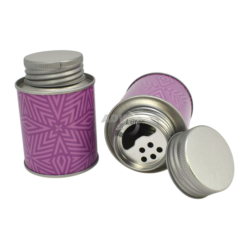 Gewürzdosen Gewürzbehälter Gewürzstreuer Hippie purple