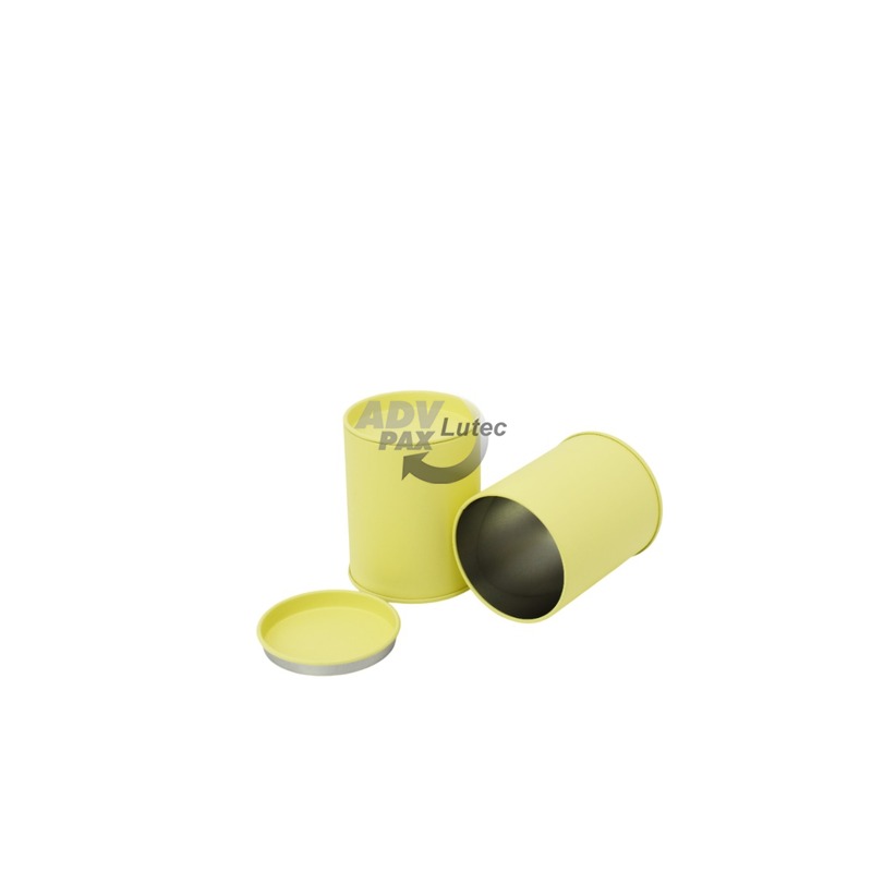 Tee-und Gewürzdosen PAX yellow