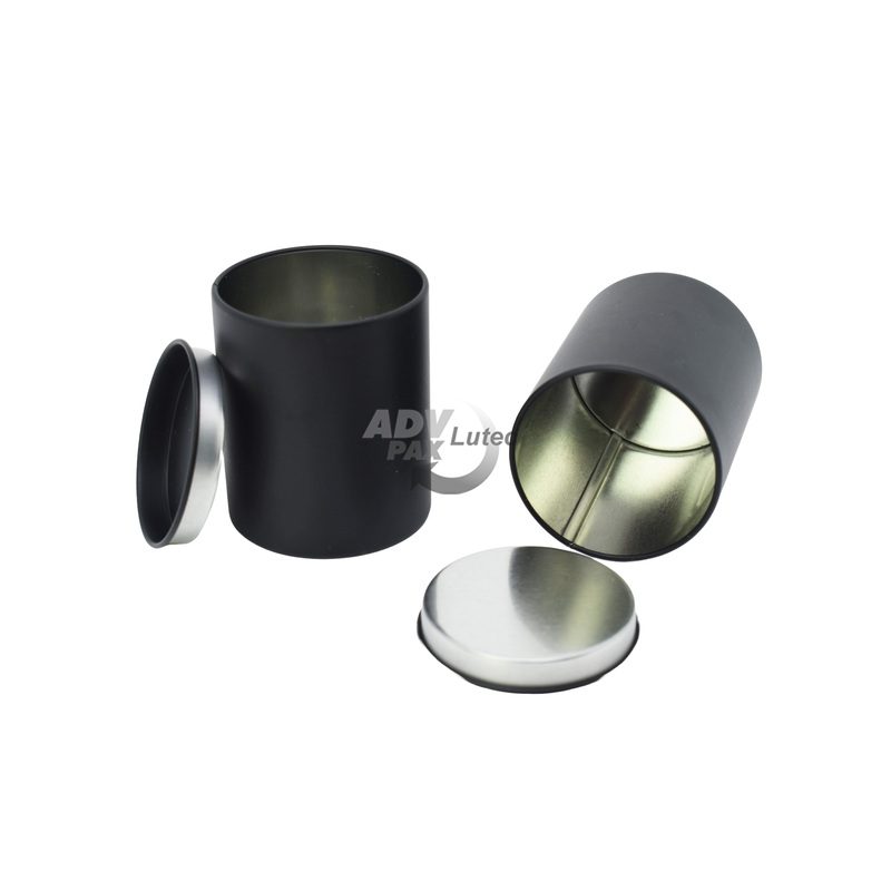 Tee-und Gewürzdosen PAX black