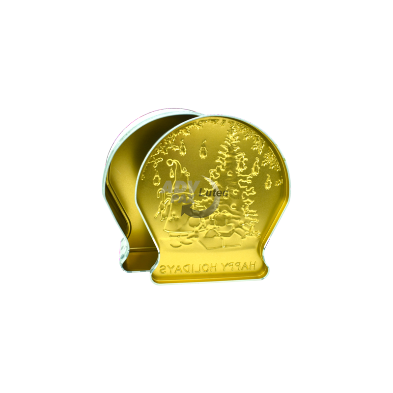 Weihnachtsdose Schneekugel Wichtel