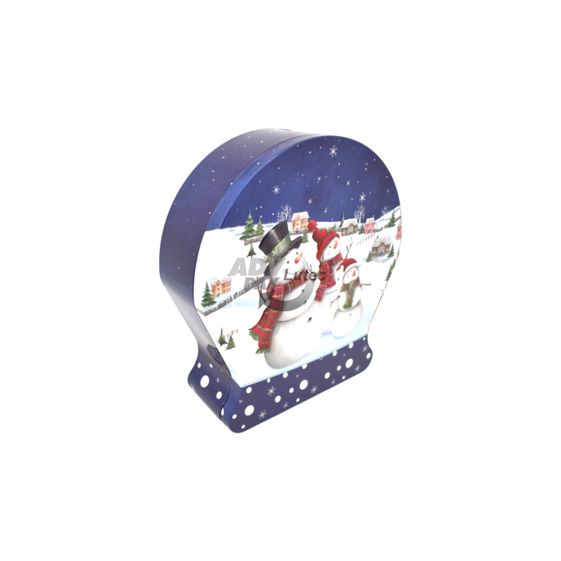 Weihnachtsdose Schneekugel Snowman