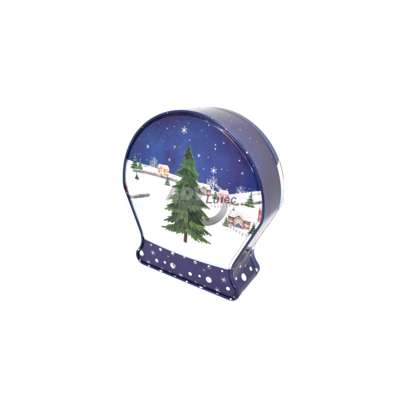 Weihnachtsdose Schneekugel Snowman