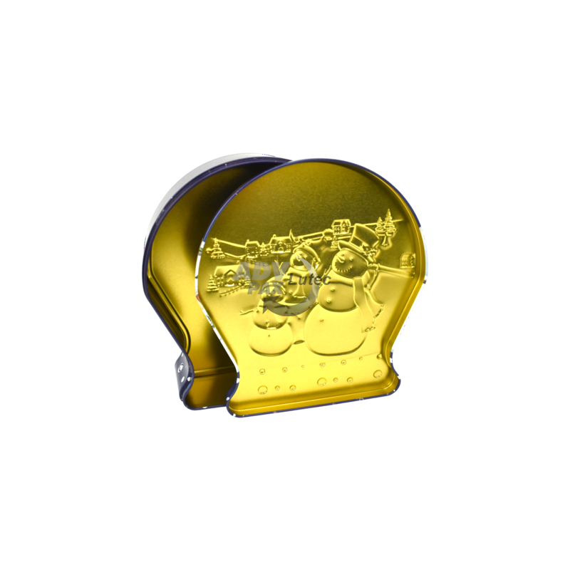 Weihnachtsdose Schneekugel Snowman