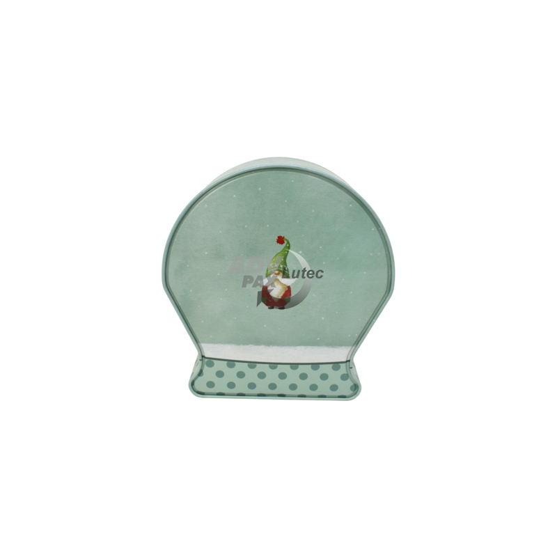 Weihnachtsdose Schneekugel Wichtel