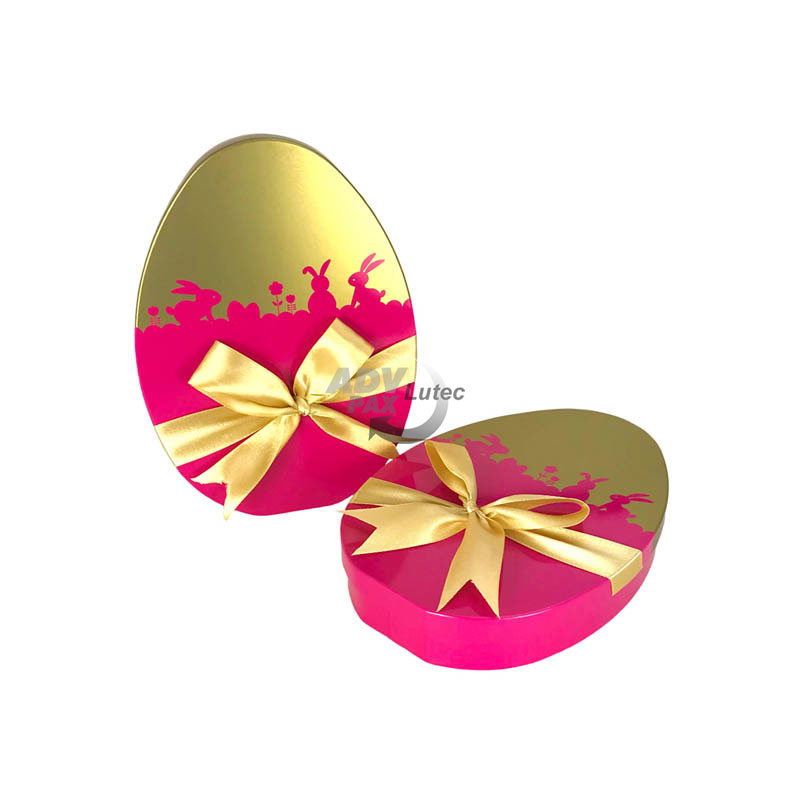 Osterwelt Pink Flaches Ei