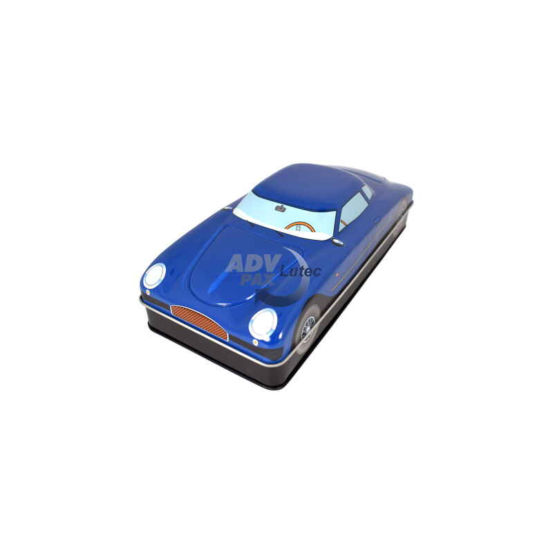 Vorratsdose Autodose Metalldose Retro-Car blue