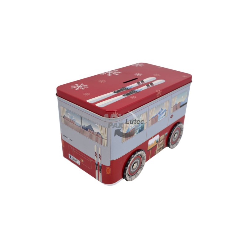Vorratsdose Weihnachten Spardose Winterbus