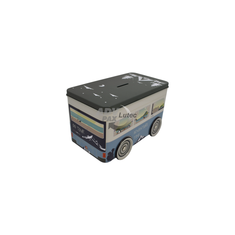 Vorratsdose Spardose Adventure Bus