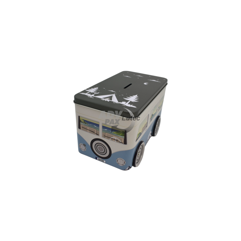 Vorratsdose Spardose Adventure Bus
