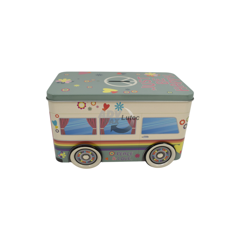 Vorratsdose Spardose Happy Bus