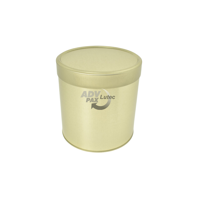 Weissblechdose Lebkuchendose gold