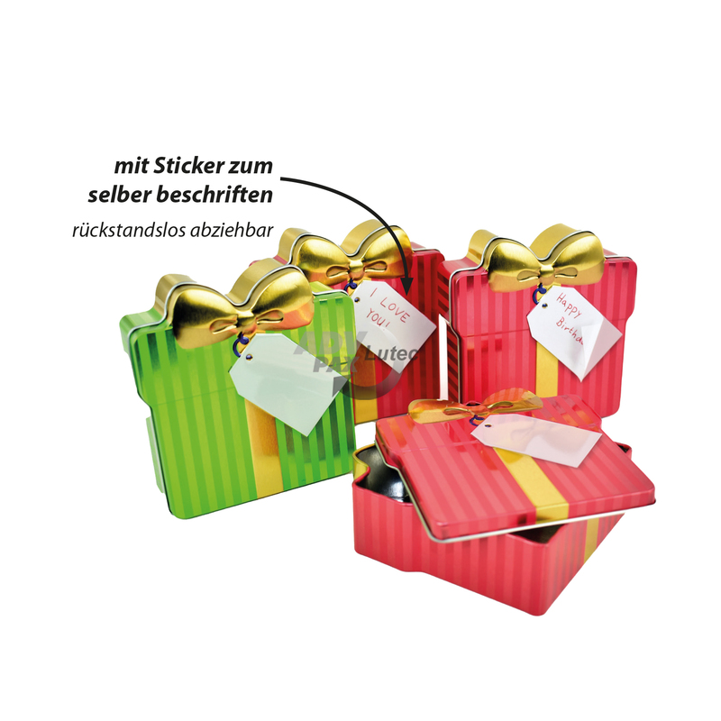 Geschenkverpackung Geschenkdose rot