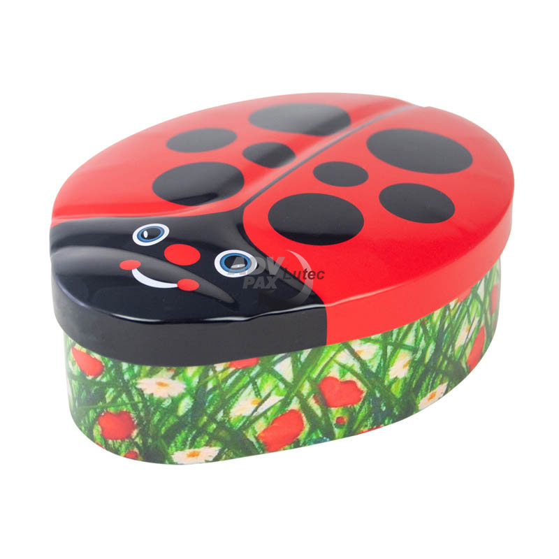 Ladybug tin