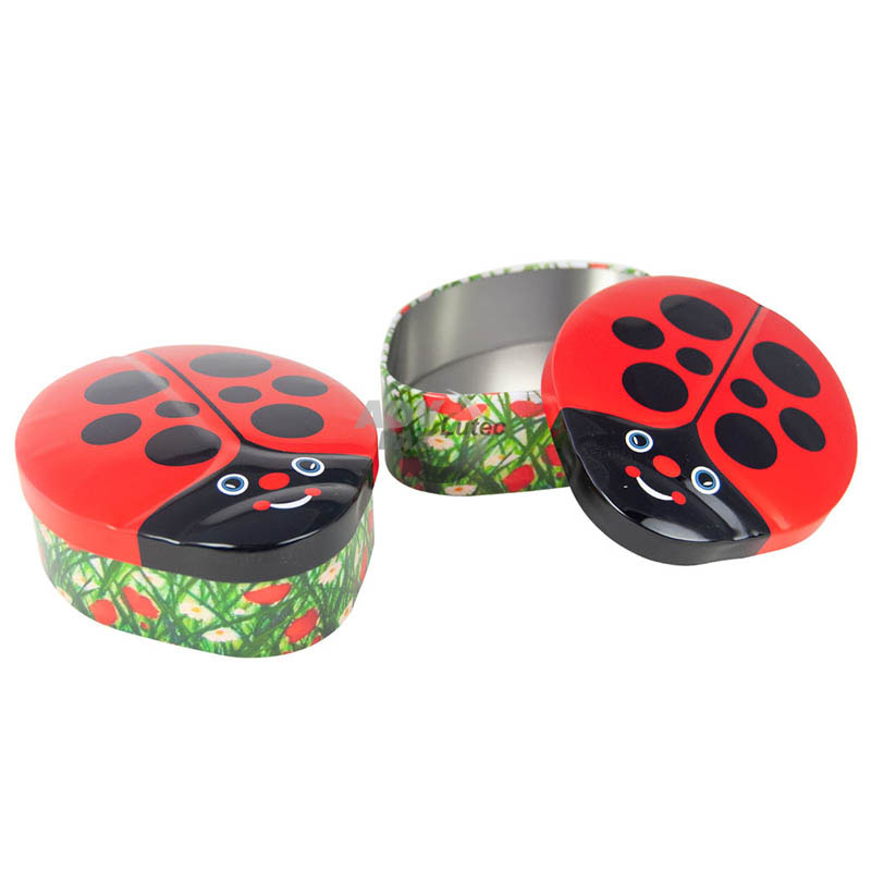 Ladybug tin