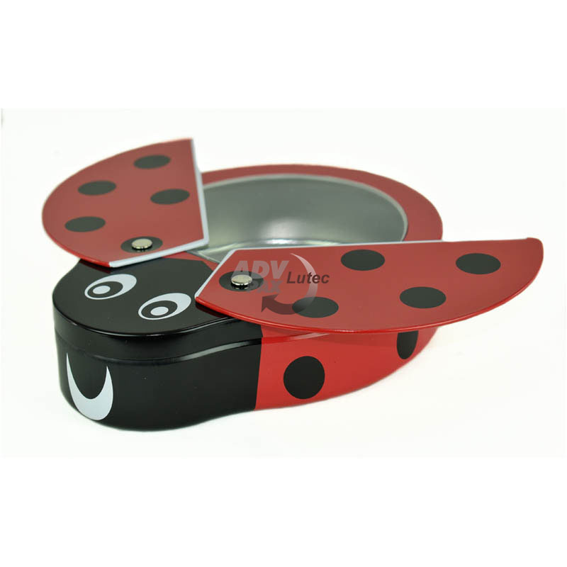 Ladybug tin with Wings