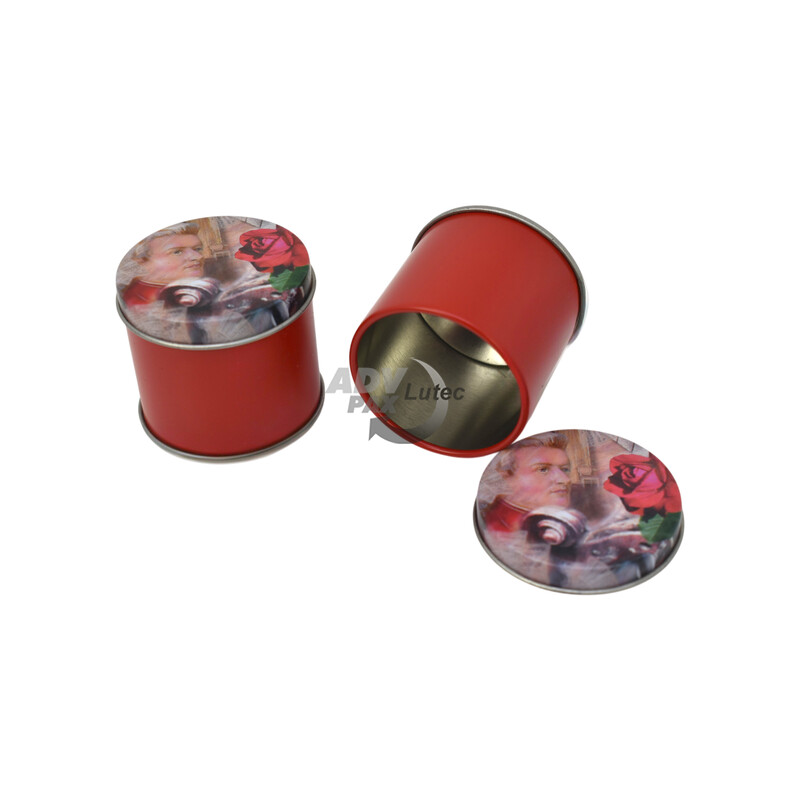 Metalldose Geschenkdose Piano Praline
